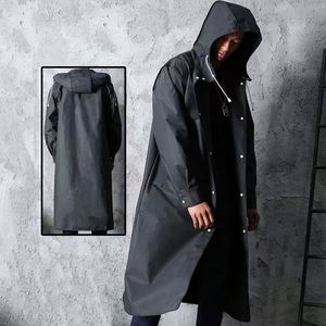 Dd2716 Imperméable à capuche réutilisable personnalisé avec logo pour femmes et hommes, poncho de pluie imperméable pour le tourisme et les activités de plein air, manteau de pluie - Product Image 2