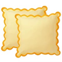 Housses de coussin solides en broderie pétoncles 45x45cm Accent de ferme oreillers de canapé décoratifs étui tissé pour salon
