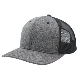 Gorra <span class=keywords><strong>Trucker</strong></span> <span class=keywords><strong>Negra</strong></span> Lisa Personalizable con Parches de Logotipo, de Alta Calidad, Estilo Richardson de 6 Paneles, Modelo 112, con Cierre a Presión - Product Image 5