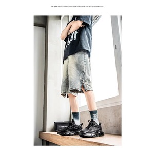 Zapatillas deportivas de malla transpirable para mujer, para actividades informales, a la moda, aptas para correr, con suela gruesa y efecto de aumento de altura. - Product Image 5
