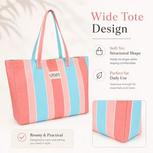 Sac fourre-tout promotionnel pour femme, personnalisé avec logo imprimé, réutilisable, scellé par ultrasons, prix de gros abordable - Product Image 2