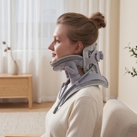 Dispositif de traction cervicale orthopédique certifié Alphay ISO13845, soutien pneumatique, soulagement confortable de la douleur au cou, design ergonomique