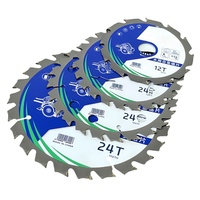 Lame de scie circulaire en carbure OKE de qualité européenne à coupe fine rapide 125mm 136mm 165mm 216mm pour bois massif MDF