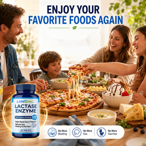 Lanoric OEM Prezzo all'ingrosso Enzima <span class=keywords><strong>Lattasi</strong></span> Naturale Vegano per Supporto Immunitario e Salute Digestiva Integratori Compresse <span class=keywords><strong>di</strong></span> Enzima <span class=keywords><strong>Lattasi</strong></span> - Product Image 3