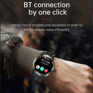 OEM Supplier <b>Electronic</b> Digital KT76 Smartwatch Flashlight Compass 3ATM Waterproof Swimming Running Sport <b>Smart</b> Watch for Men - Product Image 4