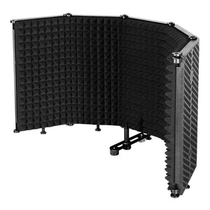 Gran Fondo de práctica de sonido de aislamiento en el estudio de grabación parabrisas a prueba de sonido acústico - Product Image 5
