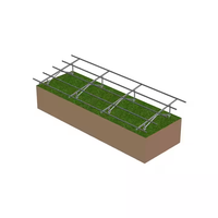 Système de montage au sol pour panneaux solaires agricoles optimisé pour les régions à haute latitude, à transmission lumineuse réglable, en promotion