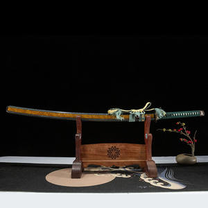 ดาบปลอมลายเงาผี ตีขึ้นรูปด้วยดินเหนียวและขอบเผา ดาบญี่ปุ่นขายส่ง ซามูไร อิอิ บาโตะ คาตานะ - Product Image 3