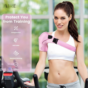 Soporte de hombro de compresión con soporte de manguito rotador, inmovilizador de manga de hombro de neopreno - Product Image 2