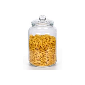 Tarro de Vidrio Grande Contemporáneo de Grado Alimenticio al por Mayor, de 1 a 20 Litros, con Boca Ancha, para Almacenamiento en Despensa, con Tapa de Madera de Acacia, Apto para Congelador - Product Image 1