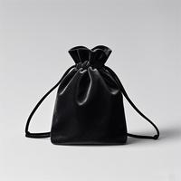Petit sac à bijoux promotionnel en coton pour mariage Pochette à cordon en velours imprimée avec logo personnalisé