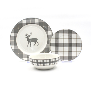 Assiettes de Noël Joy Tableware Assiettes décoratives en céramique - Product Image 5