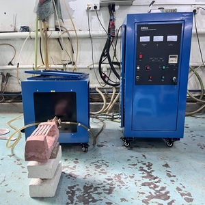 Machine de chauffage par induction à barre carrée à chauffage rapide Wangxin Wxu-50 Bibo 50 kW pour le forgeage à chaud des métaux - Product Image 2