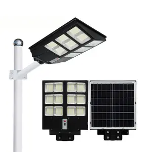 Fabrika toptan yol güneş aydınlatma 300W 400W 500W 600W 800W 1000W entegre güneş LED hepsi bir sokak lambası