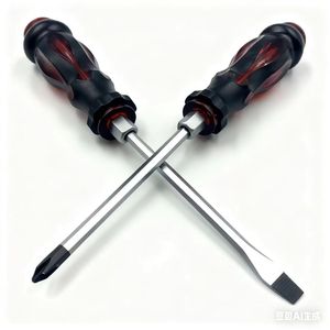 Tùy Chỉnh Từ 100Mm 4 // 6/8 Inch Vít Điều Khiển Hai Cách Đầu Phẳng Phillips CR-V Tpr Nhựa Tuốc Nơ Vít - Product Image 1