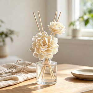 <span class=keywords><strong>Fiori</strong></span> di Gardenia <span class=keywords><strong>in</strong></span> <span class=keywords><strong>Legno</strong></span> Sola <span class=keywords><strong>Artigianali</strong></span> all'Ingrosso, 8 cm, Decorazioni Floreali <span class=keywords><strong>in</strong></span> Rattan Ecologico per Halloween, Matrimoni, Feste, Lauree, Festa del Papà - Product Image 4