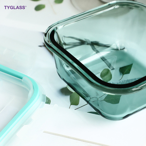 ชุดกล่องเก็บอาหารในครัวทำจากแก้วทนความร้อนสำหรับผู้ใหญ่กล่องอาหารกลางวัน - Product Image 6