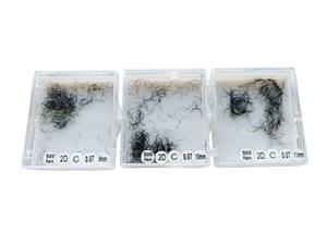 Ultra-Speed Promade 2D/0.07/L Curl Cheveux synthétiques faits à la main Extensions de cils à volume complet Nhu Y Marque NY2D Modèle Salon de beauté - Product Image 2