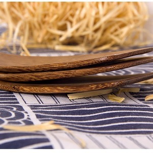 Wooden Spoon And Spatula Kit 5 Pieces Hand Wash Only For Cooking And Serving - Product Image 2