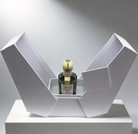 Boîtes rigides en papier spécial de luxe léger faites à la main, à double porte, avec fermeture magnétique, en forme de livre, pour cosmétiques, parfums, boîtes cadeaux