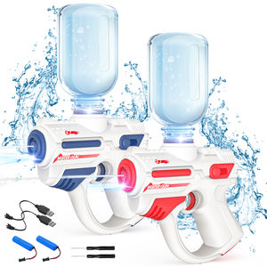 Pistola de Agua de Gran Capacidad, Juguete de Verano, Pistola de Agua Eléctrica con Batería para Niños - Product Image 1