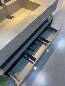 FABIAO salle de bain-mueble moderno, lavabo montado en la pared, Armarios de baño, tocador con <span class=keywords><strong>espejo</strong></span>, armario combinado - Product Image 6