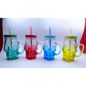 Vaso con Tapa y Juego de Vasos para Beber de 500 ml, Taza Promocional para Fiesta de Halloween - Product Image 1