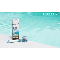 Pommeau de Douche Coréen de Haute Qualité, Vente en Gros Directe Usine, Super Jet Économiseur d'Eau, Pulvérisation Soyeuse avec Ions Négatifs PURE RAIN