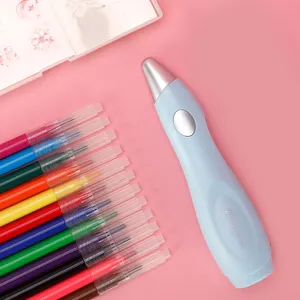 Tenwin 8084 Schattige Kinderen Schilderen Airbrush Marker Pen Sproeier Systeem Voor Kinderen Kunst Diy Geschenken