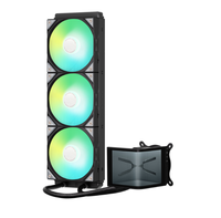 Offre Spéciale TRYX PANORAMA SE ARGB 360 Blanc et Noir Refroidisseur Liquide avec Écran Incurvé et Vidéo 3D pour Ordinateur de Jeu CPU