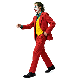 Disfraz de Payaso <span class=keywords><strong>Joker</strong></span> Arthur Fleck para Adultos, Kit de Disfraz de Halloween con Camisa y Chaleco para Hombre - Product Image 4
