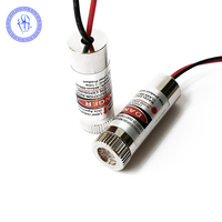 Module Laser de Diode à points rouges, 12x35mm focalisable 650nm 50mW 3-5V