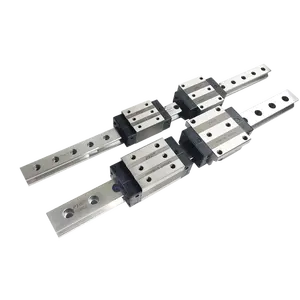 Factory Low Price PRG25 30 35 45 55 65mm Linear Guide Rail Roller Slider Linear Block For CNC Lathe Machining