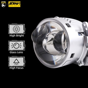 Sanvi New Arrival 3 Inch Led Projector Lens Headlight with Dual Lens 140w 6000k Aftermarket Automotive Headlight Projector Lens - Product Image 4