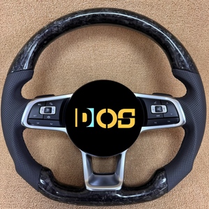Volante Deportivo Personalizado DOS <span class=keywords><strong>de</strong></span> Cuero y Fibra <span class=keywords><strong>de</strong></span> Carbono para VW <span class=keywords><strong>Golf</strong></span> R Mk7 Mk7.5 <span class=keywords><strong>gti</strong></span> 2013 2014 2015 2016 2017 <span class=keywords><strong>2018</strong></span> 2019 2020 - Product Image 4