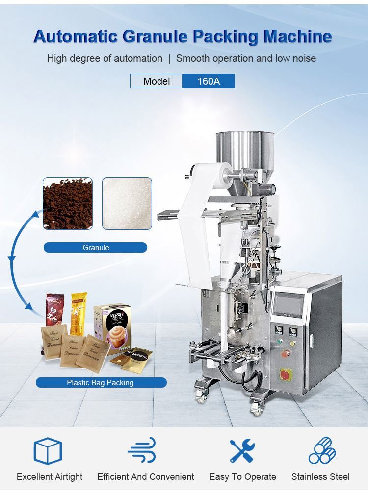 Machine d'emballage aliments, noix, fruits secs, puces, faciles à utiliser, emballage, prix d'usine