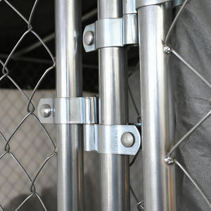 Jaula Grande para Perros de Alambre Galvanizado con Recubrimiento de PVC, Tratado Térmicamente, para Exteriores, con Tamaño Personalizable - Product Image 5