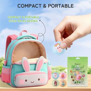 Nuevos Parches Repelentes de Insectos con Aceites Esenciales Naturales para Niños, Venta al Por Mayor OEM, Adhesivos con Perlas Explosivas de PU, Efectivos y No Tóxicos - Product Image 6