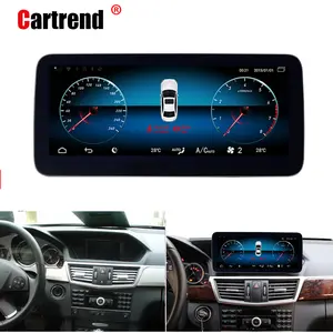 10.25 tela de toque para mercedes e classe w212 android, tablet de navegação automática 2010 2016 e200 e250 e300 e63 rádio