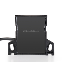 Prix usine 12V 80V Klaxon de recul multifonction et feu d'avertissement clignotant à LED pour la modification de voitures et de véhicules de chantier, avec avertisseur sonore de recul