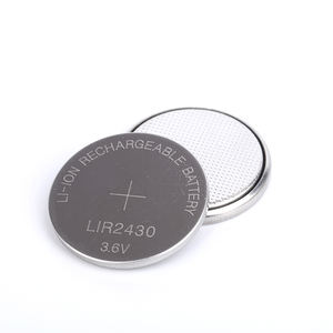 LIR2430 jam tangan untuk mainan, baterai Ion Lithium <span class=keywords><strong>3</strong></span>.7V 95mah tombol dapat diisi ulang sel koin Liion untuk Mouse - Product Image 1