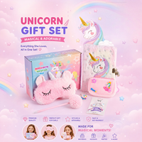 Coffret Cadeau d'Anniversaire Adorable 2026 pour Filles avec Carnet Doux, Masque de Sommeil, Trousse et Accessoires Cheveux