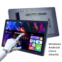 Lamitouch Nouveau PC industriel embarqué IP65 avec écran tactile étanche, processeur Intel I3/I5, 4-8 Go de RAM, 64G/128G/512G SSD