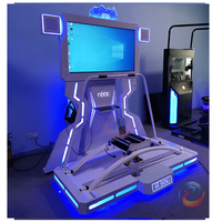 Simulador de Vuelo VR, Máquina de Juego de Esquí VR con Simulador de Realidad Virtual 9D VR