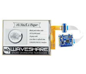 Waveshare 10.3 inç esnek e-mürekkep ekran şapka IT8951 denetleyici USB SPI I80 arayüzü ahududu <span class=keywords><strong>Pi</strong></span> için - Product Image 1