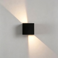 Lampe murale à LED réglable à quatre feuilles mobiles, très vendue, angle de faisceau 10-140°, design moderne, 6W, 540LM, 3CCT