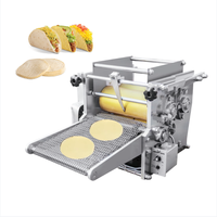 Farine de fleur de maïs jaune congelé Machine à fabriquer le pain pita Machine à fabriquer les tortillas du commerce Fabricant manuel