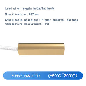 Sonda de Temperatura Pt100 de Alta Precisão, Termopar para Medição de Temperatura à Prova d'Água Tipo Patch com Saída Digital - Product Image 5