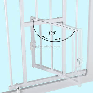 Puerta <span class=keywords><strong>de</strong></span> seguridad para mascotas, cierre automático, fabricada en China, retráctil, novedad - Product Image 4