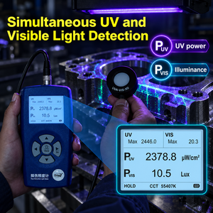 Luxmètre numérique LS331 avec mesure de l'irradiance UV, de l'illumination, de la température et du temps - Product Image 6